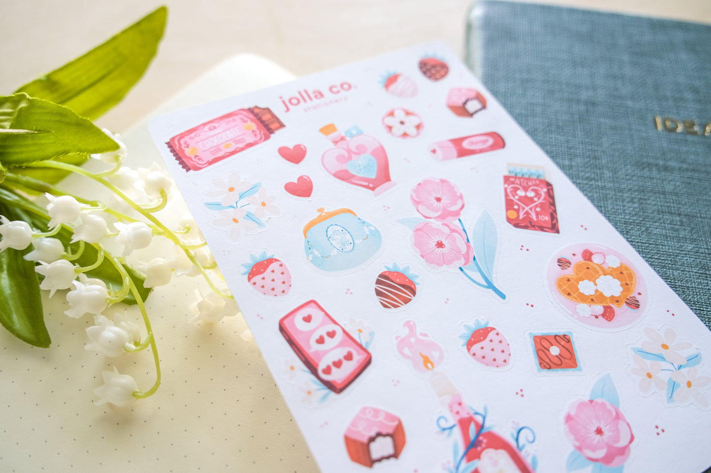 Date Night Sticker Sheet | For Bullet Journals, Planners, & Crafts