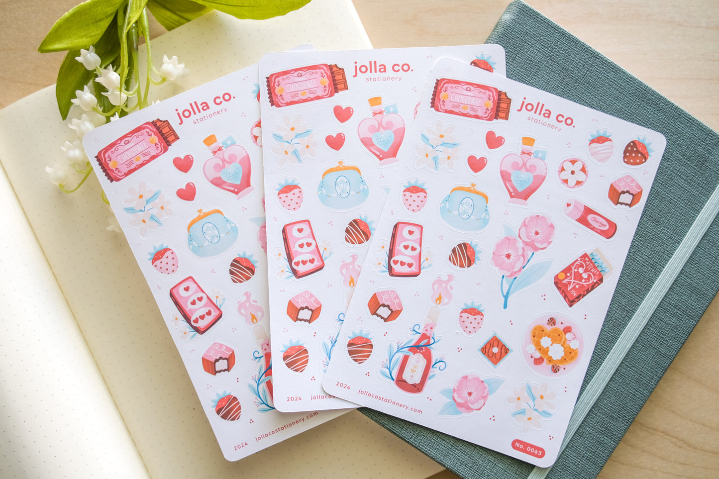 Date Night Sticker Sheet | For Bullet Journals, Planners, & Crafts