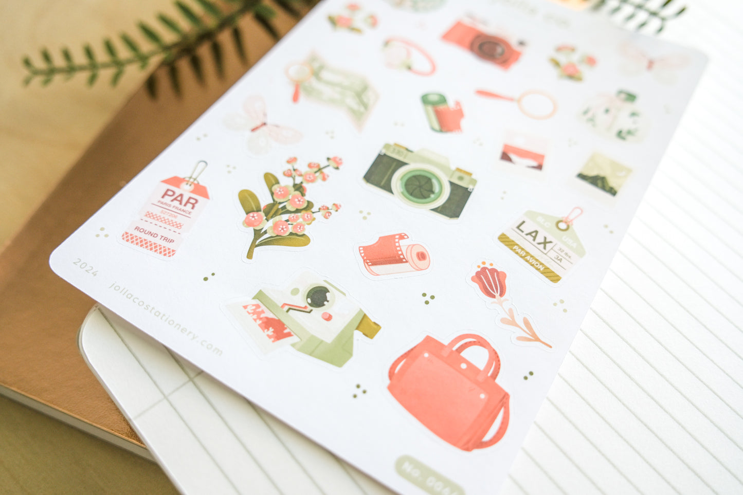 Photographer Sticker Sheet | For Planners, Bullet Journals, and Crafts