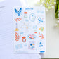 Hobbies Sticker Sheet Bundle | Includes 4 Sheets