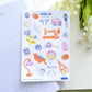 Hobbies Sticker Sheet Bundle | Includes 4 Sheets