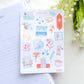 Hobbies Sticker Sheet Bundle | Includes 4 Sheets