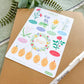 Birth Month Flowers  Sticker Sheet | For Bullet Journals, Planners, & Crafts