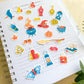 Bewitched Vinyl Sticker Flakes Pack | Water Resistant | For Crafts and Decoration