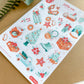 Christmas Sticker Sheet | For Bullet Journals, Planners, & Crafts