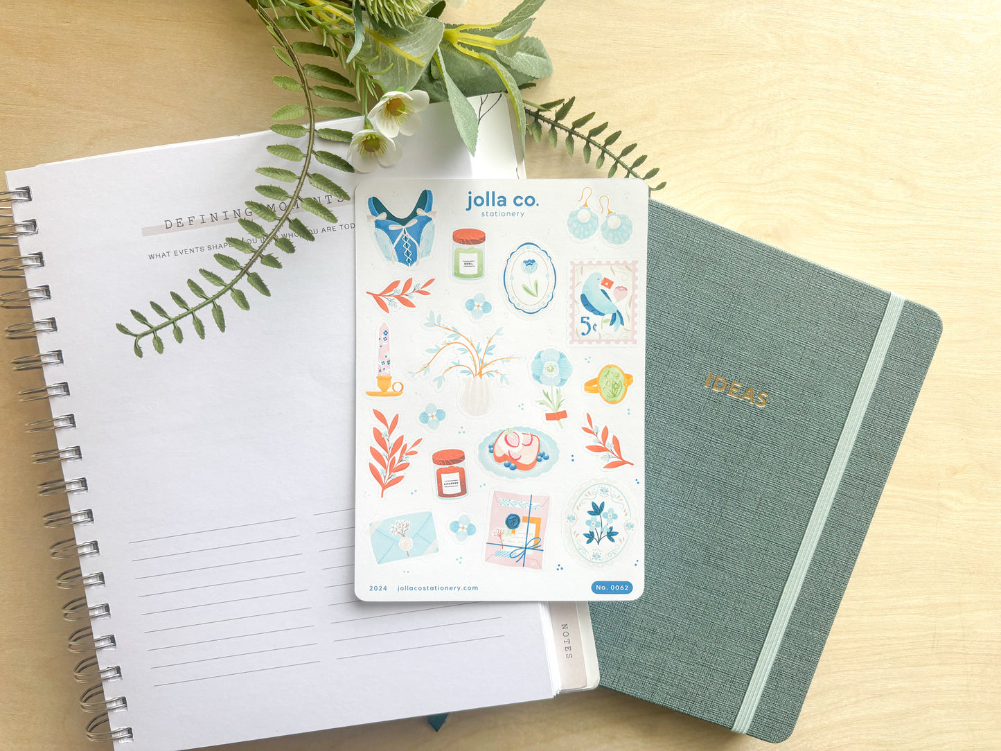 Noelle's Sticker Sheet | For Planners, Bullet Journals, and Crafts
