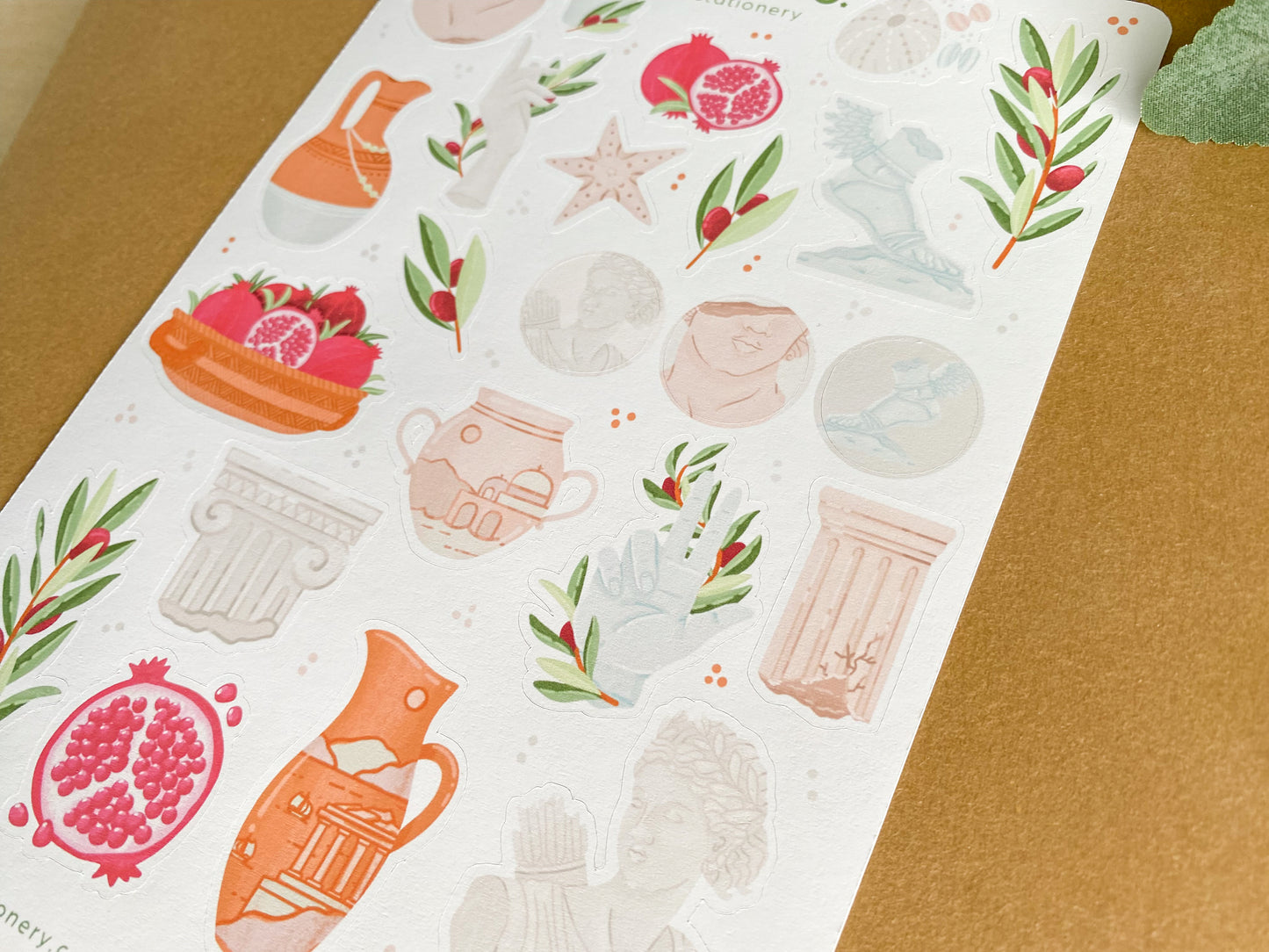 Grecian Myth Sticker Sheet | For Bullet Journals, Planners, & Crafts