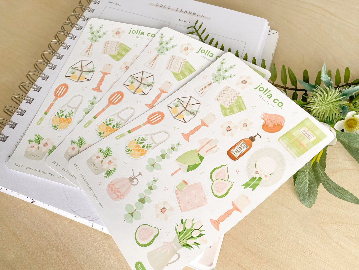 Farmhouse Sticker Sheet | For Bullet Journals, Planners, & Crafts