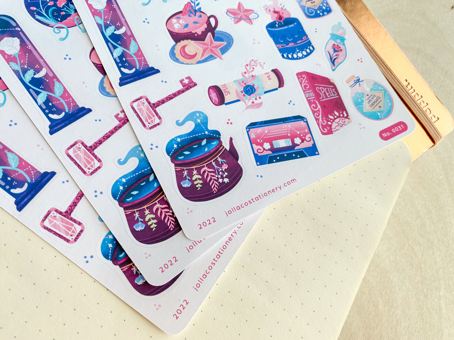 Magic Sticker Sheet | For Bullet Journals, Planners, & Crafts