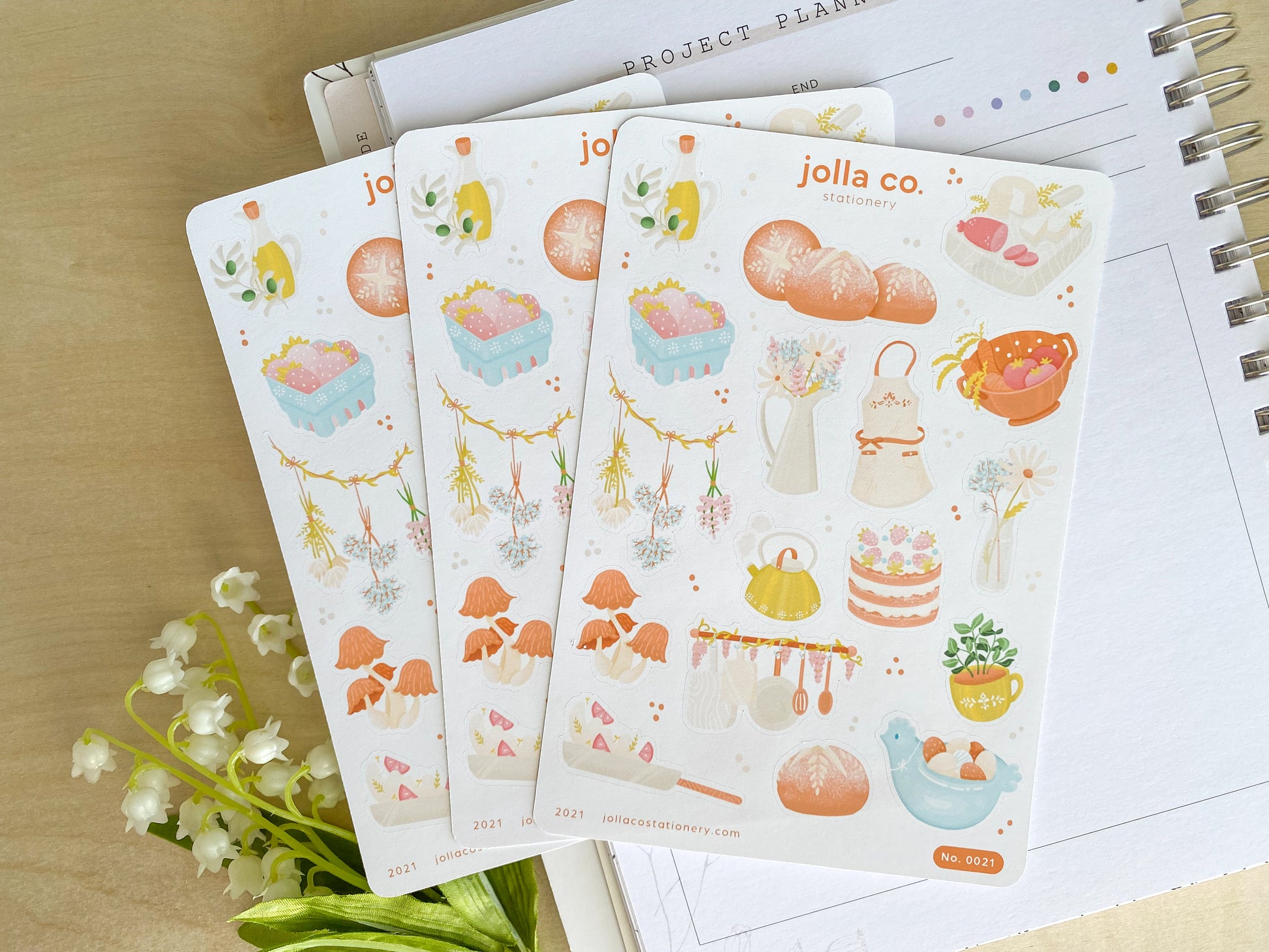Chill & Cute Aesthetic Sticker Sheet | For Bullet Journals, Planners, &  Crafts