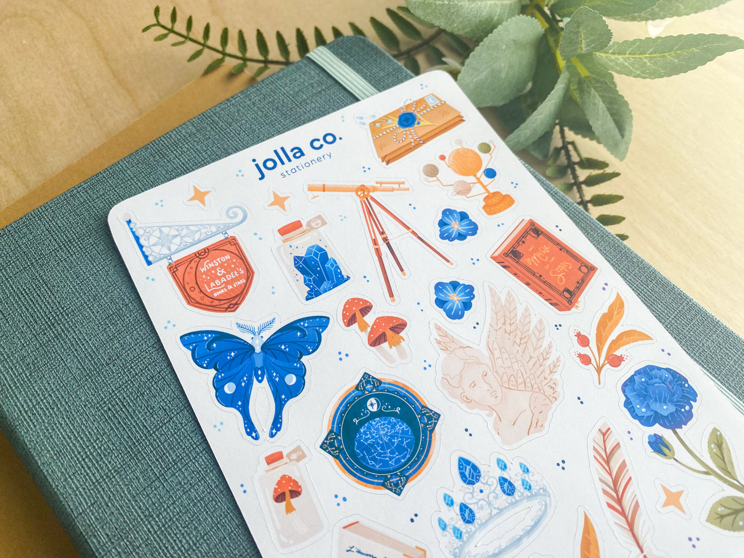 Astrology Academia Sticker Sheet | For Bullet Journals, Planners, & Crafts