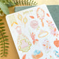 Majesty Royal Sticker Sheet | For Bullet Journals, Planners, & Crafts