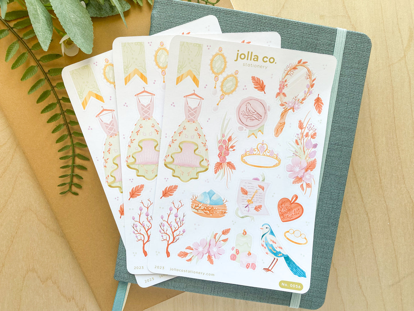Majesty Royal Sticker Sheet | For Bullet Journals, Planners, & Crafts